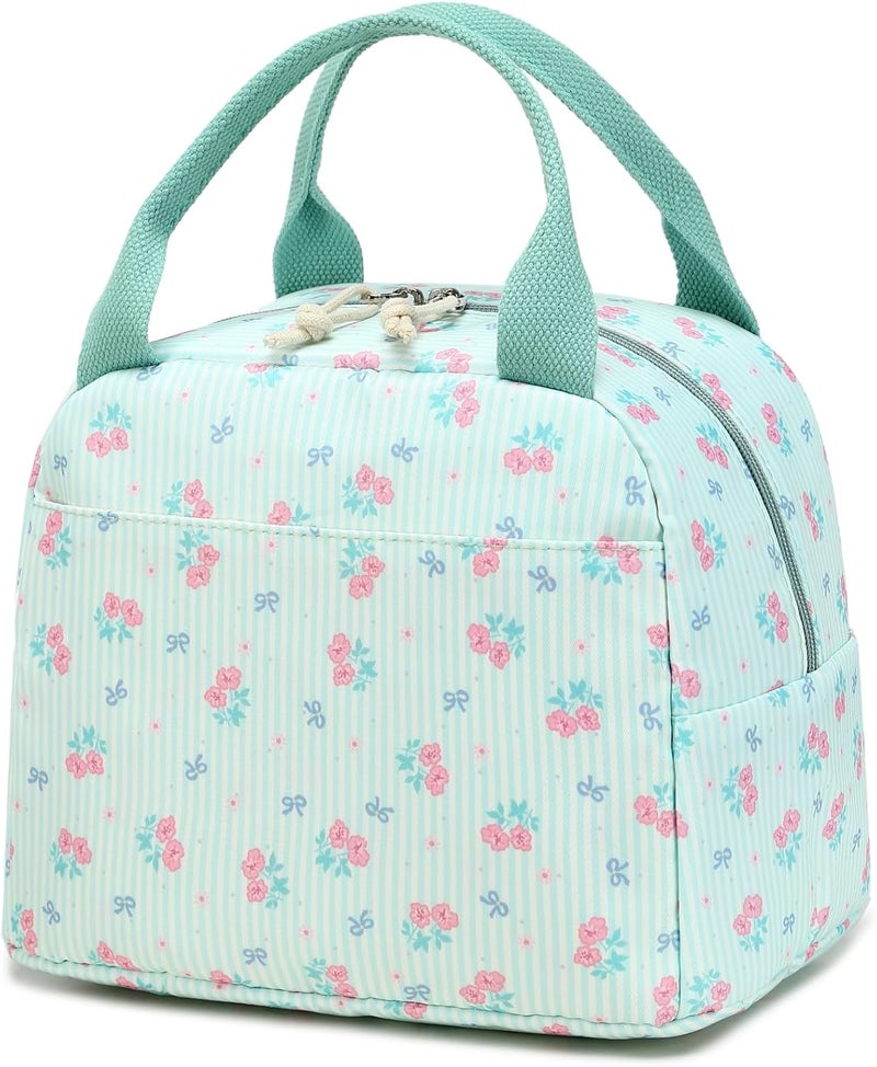 BLUBOON Lunch Box for Women Cute Lunch Bag Reusable Insulated Lunch Bags Large Capacity Lunchbox Cooler for Work Picnic or Travel - Image 1